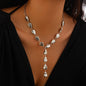 Bohemia Conch Starfish Imitation Pearl Necklace