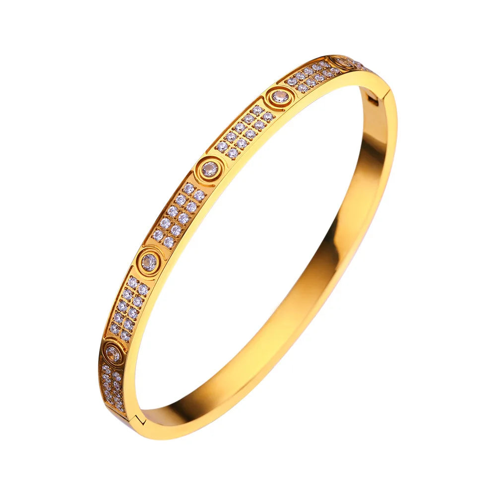 Cross Nut Nail Bracelet