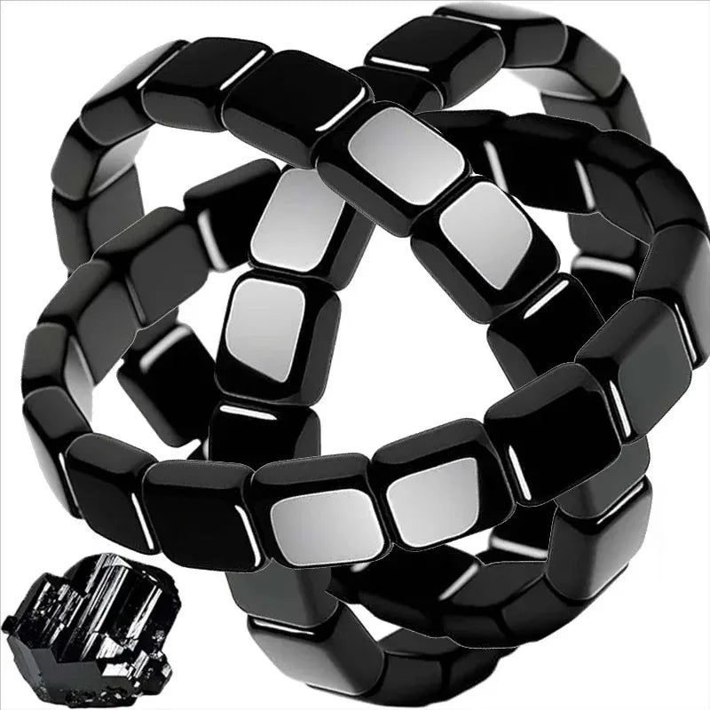 Wrist Hematite Stone Beaded Healing Bracelet