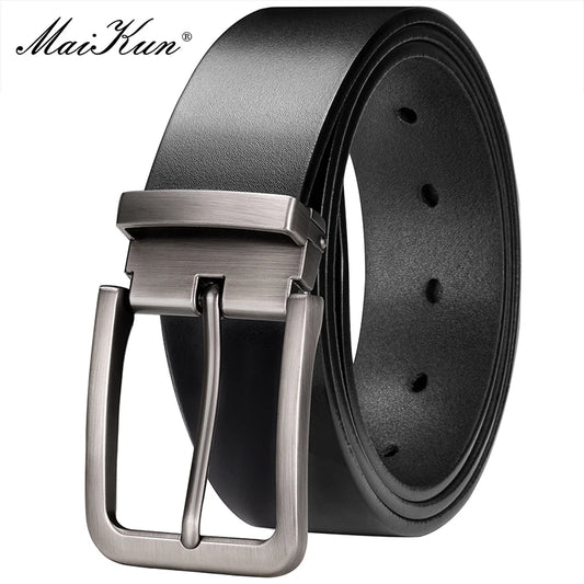 Alloy Pin Buckle Business Suit Belt