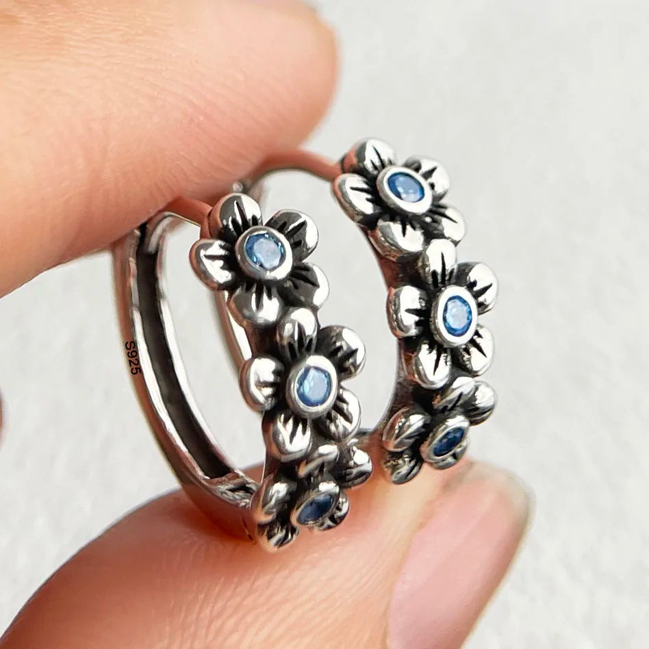 925 Sterling Silver Trendy Earrings