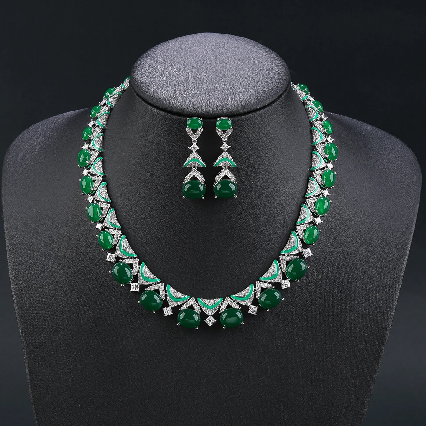 Luxury Cubic Zirconia Jewelry Sets