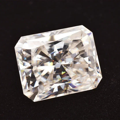 Moissanite Stone Radiant Cut D Color VVS1