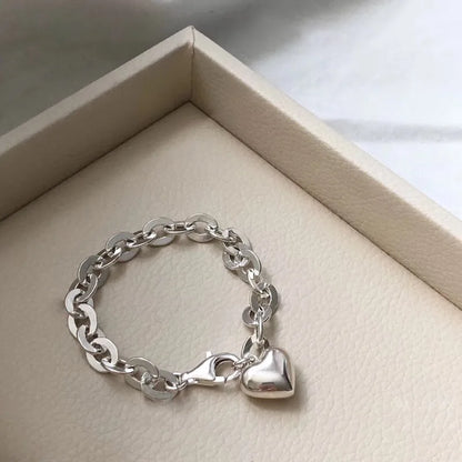 S925 Beaded Geometric Bracelet