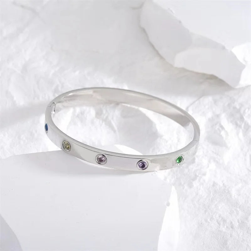 Cross Nut Nail Bracelet