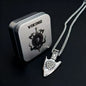 Odin Rune 316L Stainless Steel Pendant Necklace