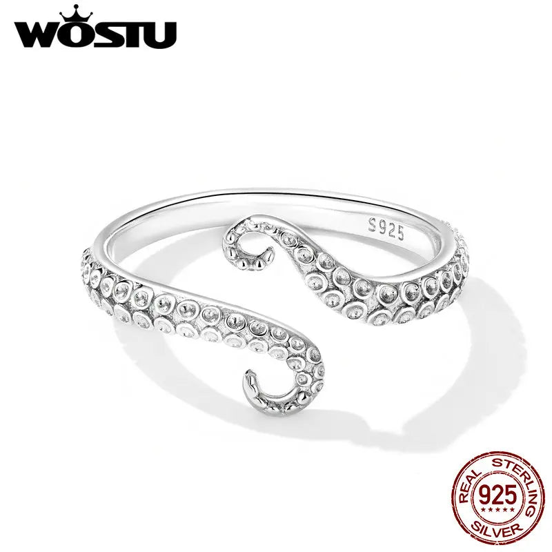 Octopus Style Open Ring