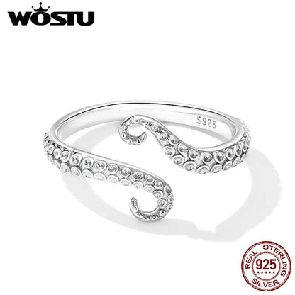 Octopus Style Open Ring