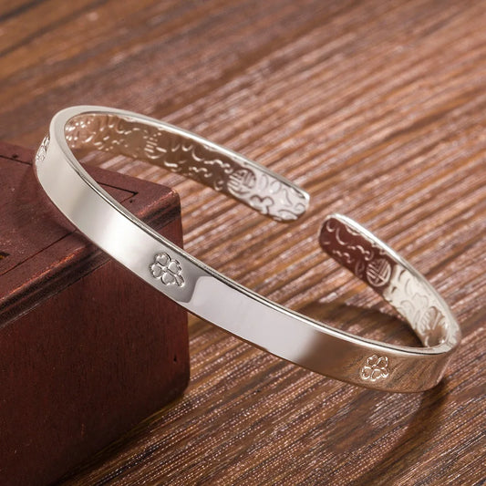 925 Sterling Silver Clover Lucky Luxury Bracelet Women High Quality Designer Jewellery Accessories