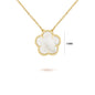 Classic simple Clover pendant necklace