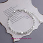 925 Sterling Silver Zircon Love Heart Bracelet