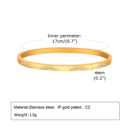 18K Gold Plated Love Friendship Bracelet