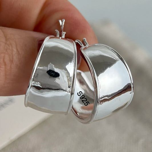 925 Sterling Silver Trendy Earrings