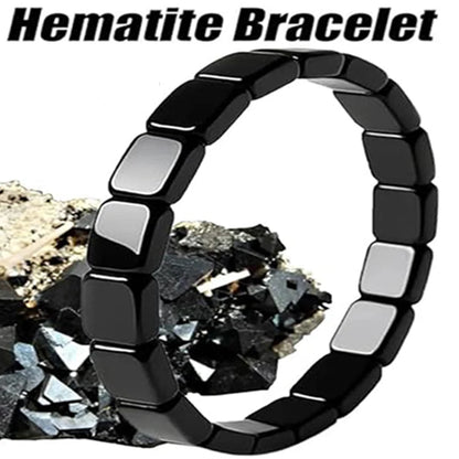Wrist Hematite Stone Beaded Healing Bracelet