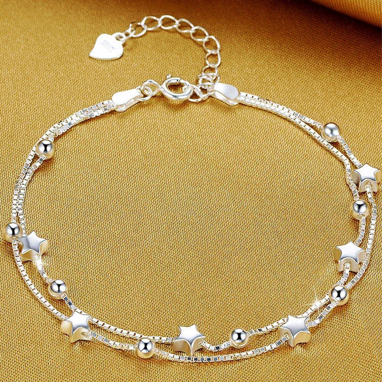 925 Sterling Silver Butterfly Bracelet