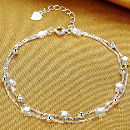 925 Sterling Silver Butterfly Bracelet