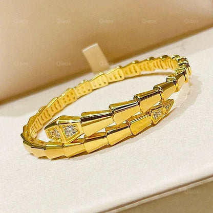 S925 Snake Bone Bracelet