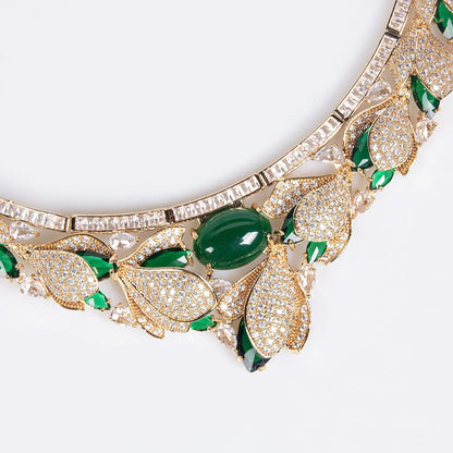 Luxury Leaf Jewellery Set