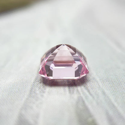 Lab Grown Sapphire, Pink Colour, Asscher Cut