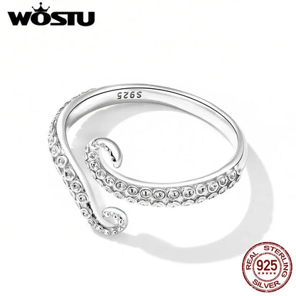 Octopus Style Open Ring
