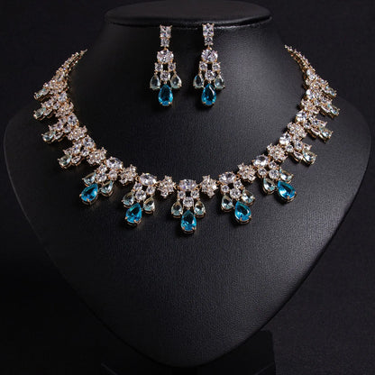 Sparkling Yellow Jewellery Set