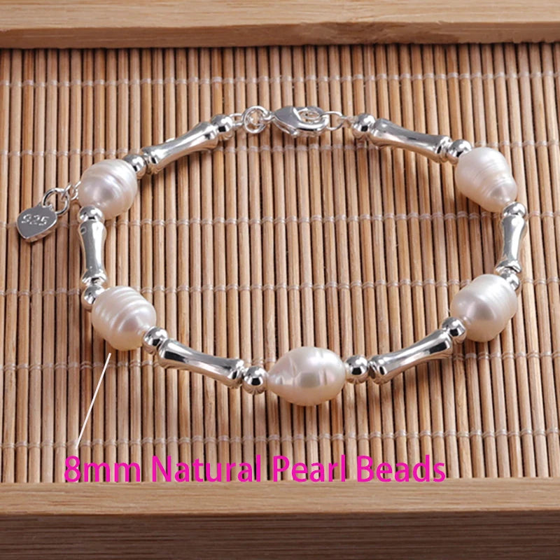 925 Sterling Silver Zircon Love Heart Bracelet