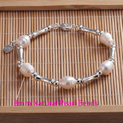 925 Sterling Silver Zircon Love Heart Bracelet