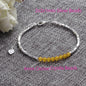 925 Sterling Silver Zircon Love Heart Bracelet