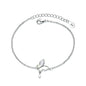 925 Sterling Silver Butterfly Bracelet