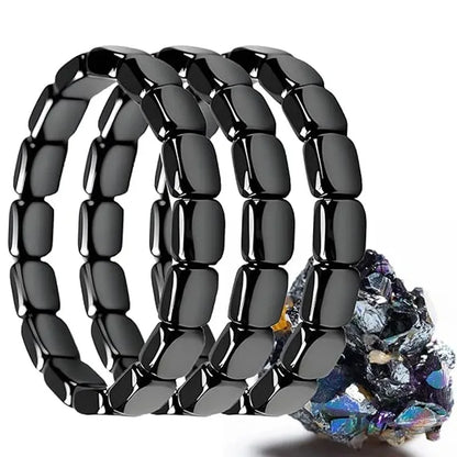 Wrist Hematite Stone Beaded Healing Bracelet