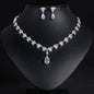 Elegant Sliver Colour Necklace & Earring