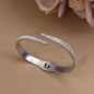 Exquisite Crystal Hollow Water Drop Bracelet