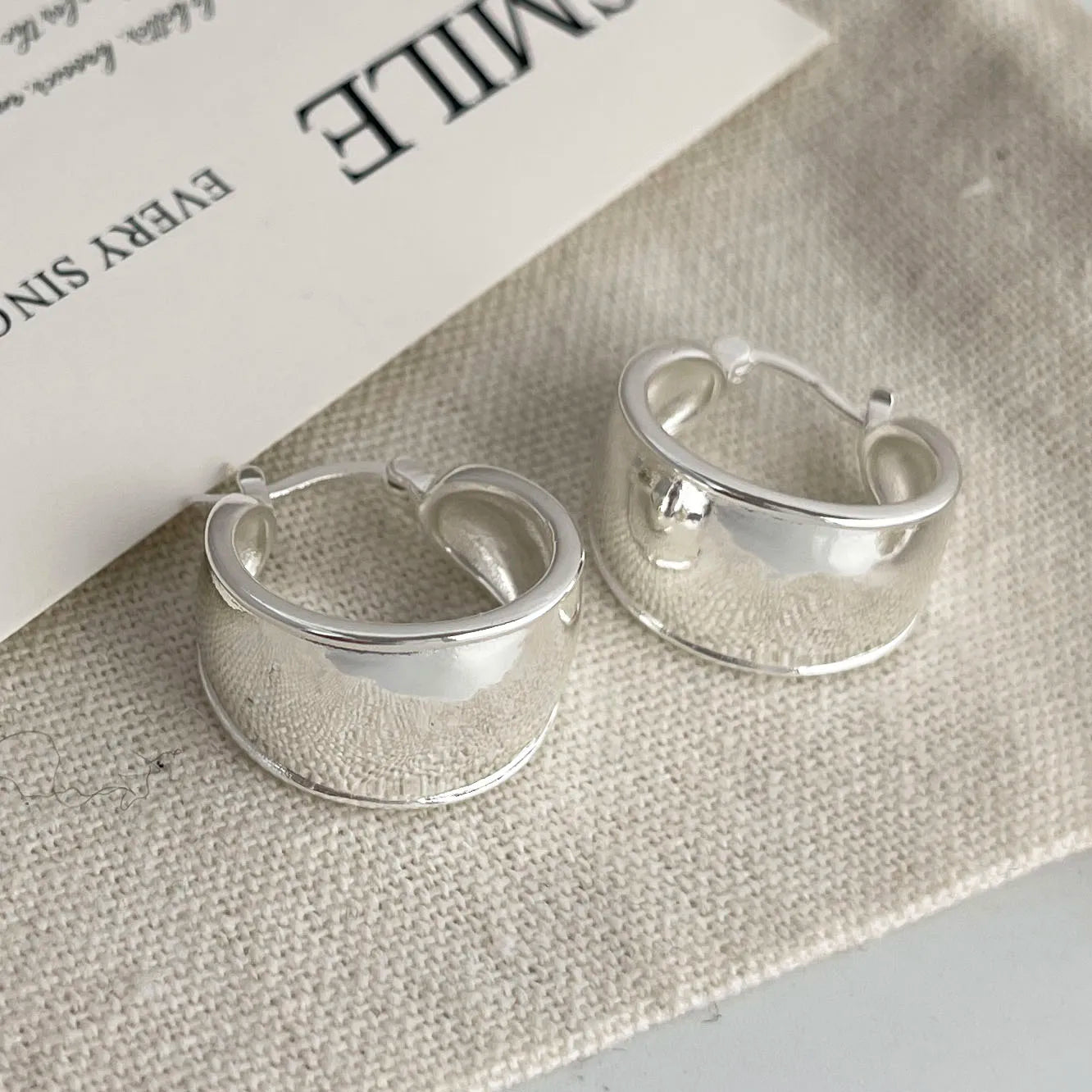 925 Sterling Silver Trendy Earrings