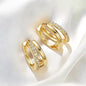925 Sterling Silver Dazzling CZ Stone Earrings