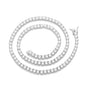 GRA Moissanite Tennis Necklace