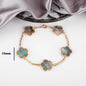 Classic simple Clover pendant necklace