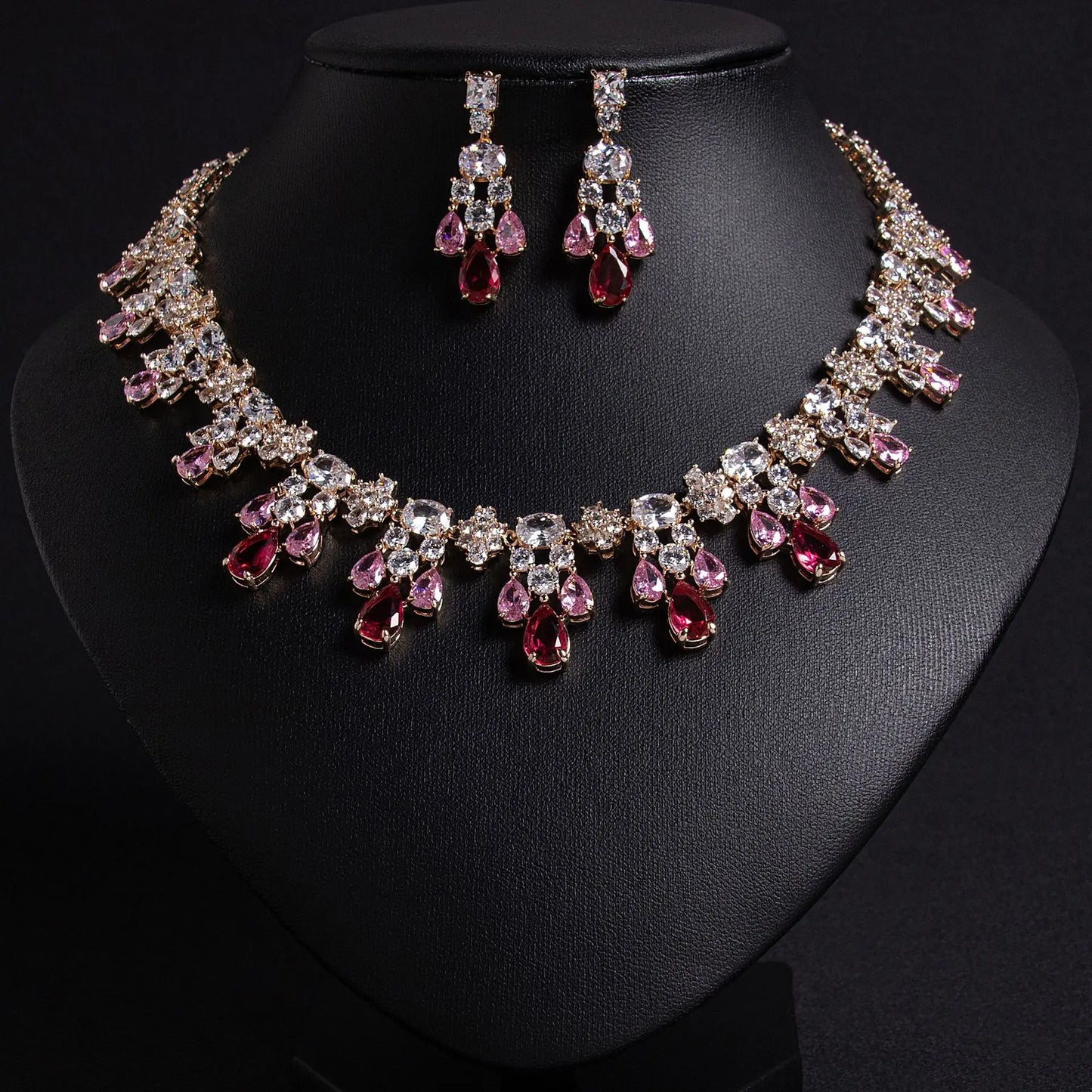 Sparkling Yellow Jewellery Set