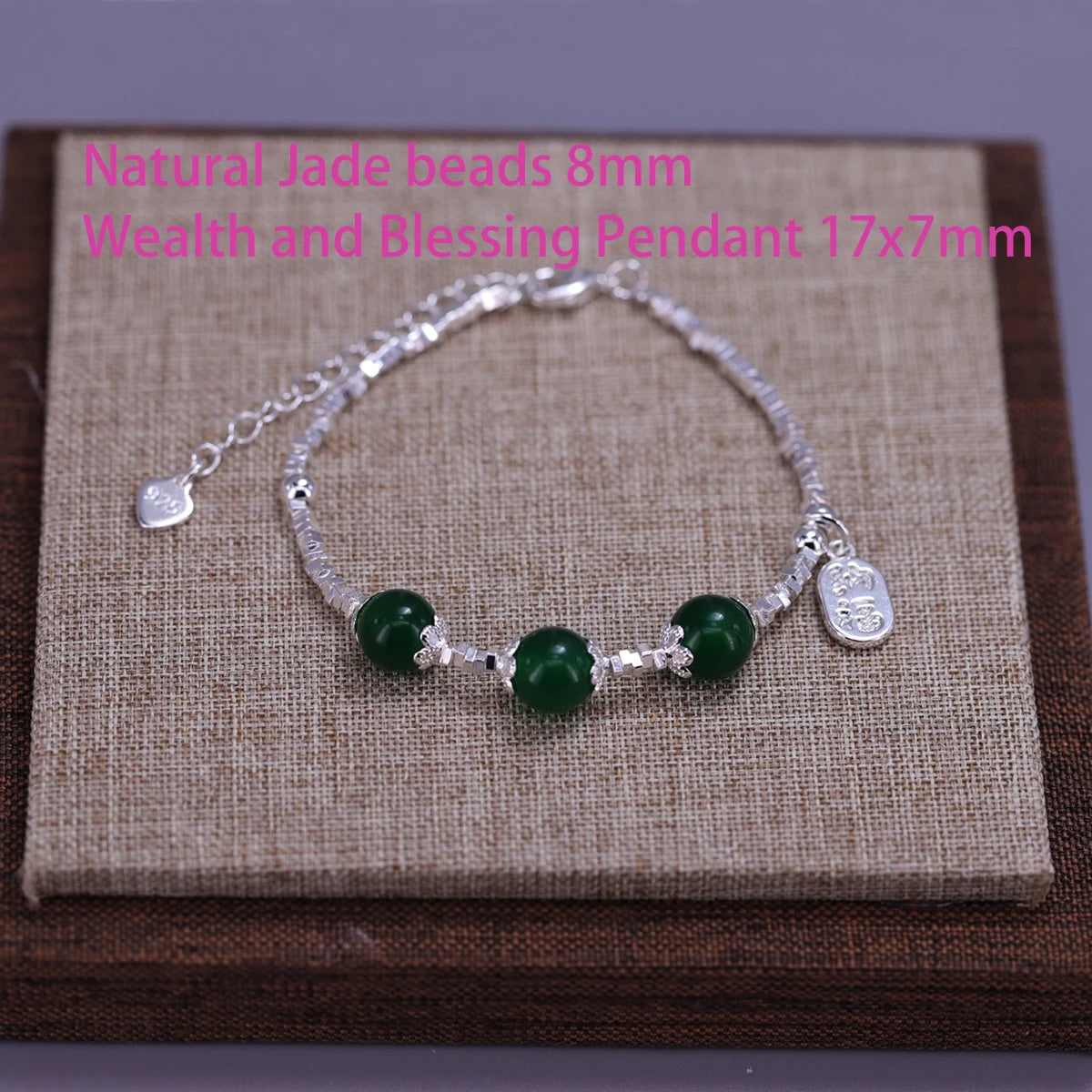 925 Sterling Silver Butterfly Bracelet
