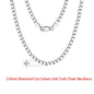 925 Sterling Silver Italian Flat Mariner Chain