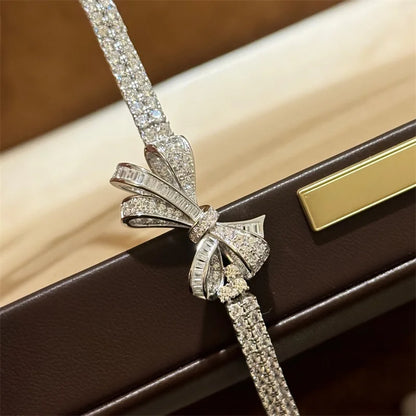 S925 Sterling AAA Cubic Zirconia Bracelet