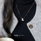 925 Sterling Silver Bead Geometry Necklace