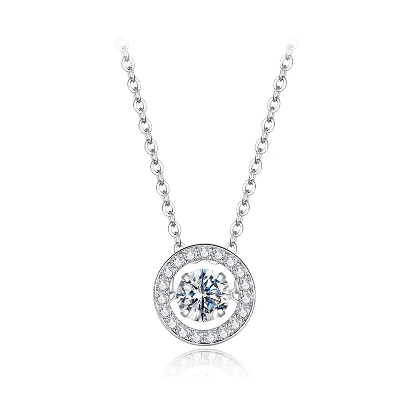 Lab Grown Moissanite Necklace