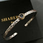 S925 Blue & Purple Gemstone Bracelet