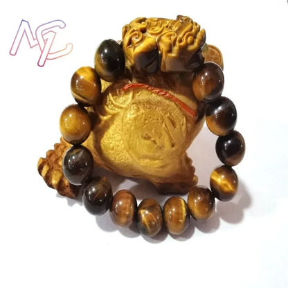 Natural Tiger Eye Pixiu Bracelet