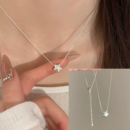 925 Sterling Silver Bead Geometry Necklace