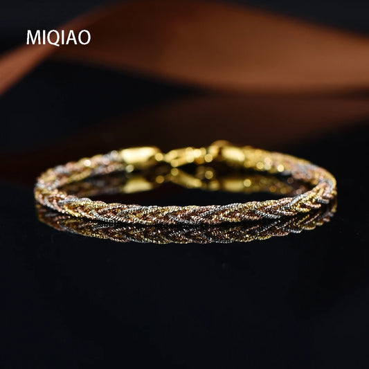 S925 Italian Style Woven Chain Bracelet