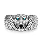 S925 Vintage Tiger Ring