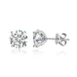Moissanite Diamond Earring Pure 925 Silver