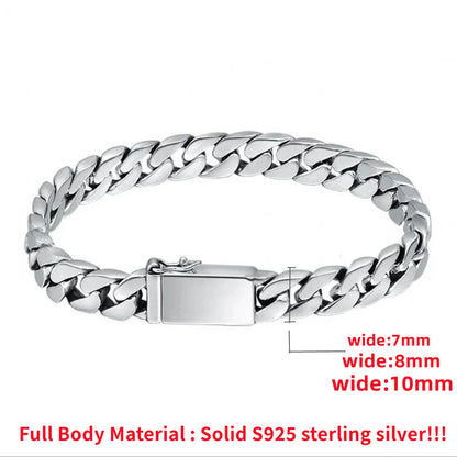 Certified S925 Sterling Silver Bracelet