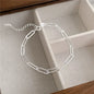 925 Sterling Silver Heart Shaped Necklace Bracelet Set